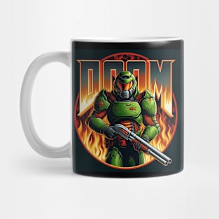 Doom Guy with a Shotgun Mug